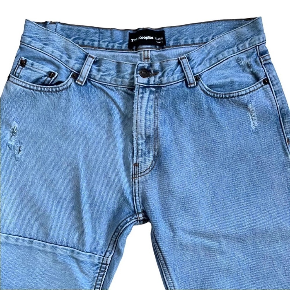 EUC The Kooples Patchwork Jeans - Picture 3 of 9